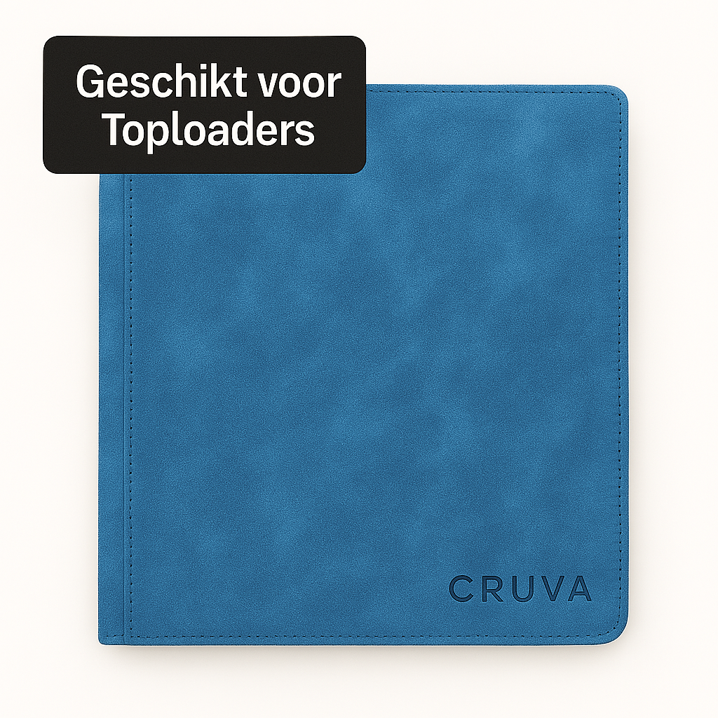 Cruva TCG binder Blauw
