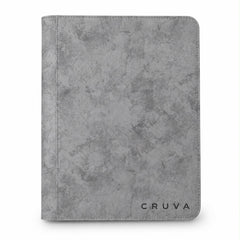 Cruva 9-Pocket Toploader Zip Binder - Grijs