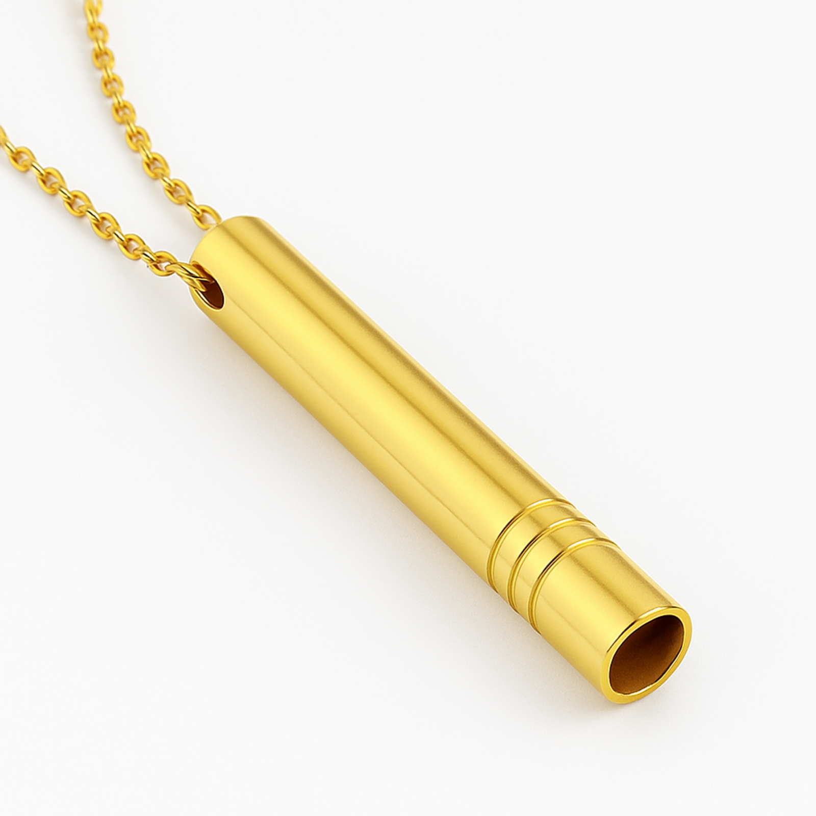 Cruva Ademhalingsketting Goud