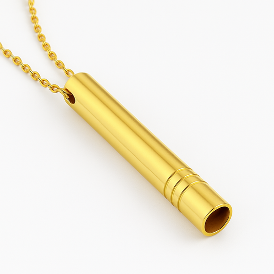 Cruva Ademhalingsketting Goud