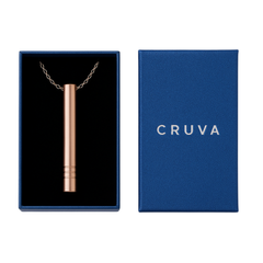 Cruva Ademhalingsketting Roségoud