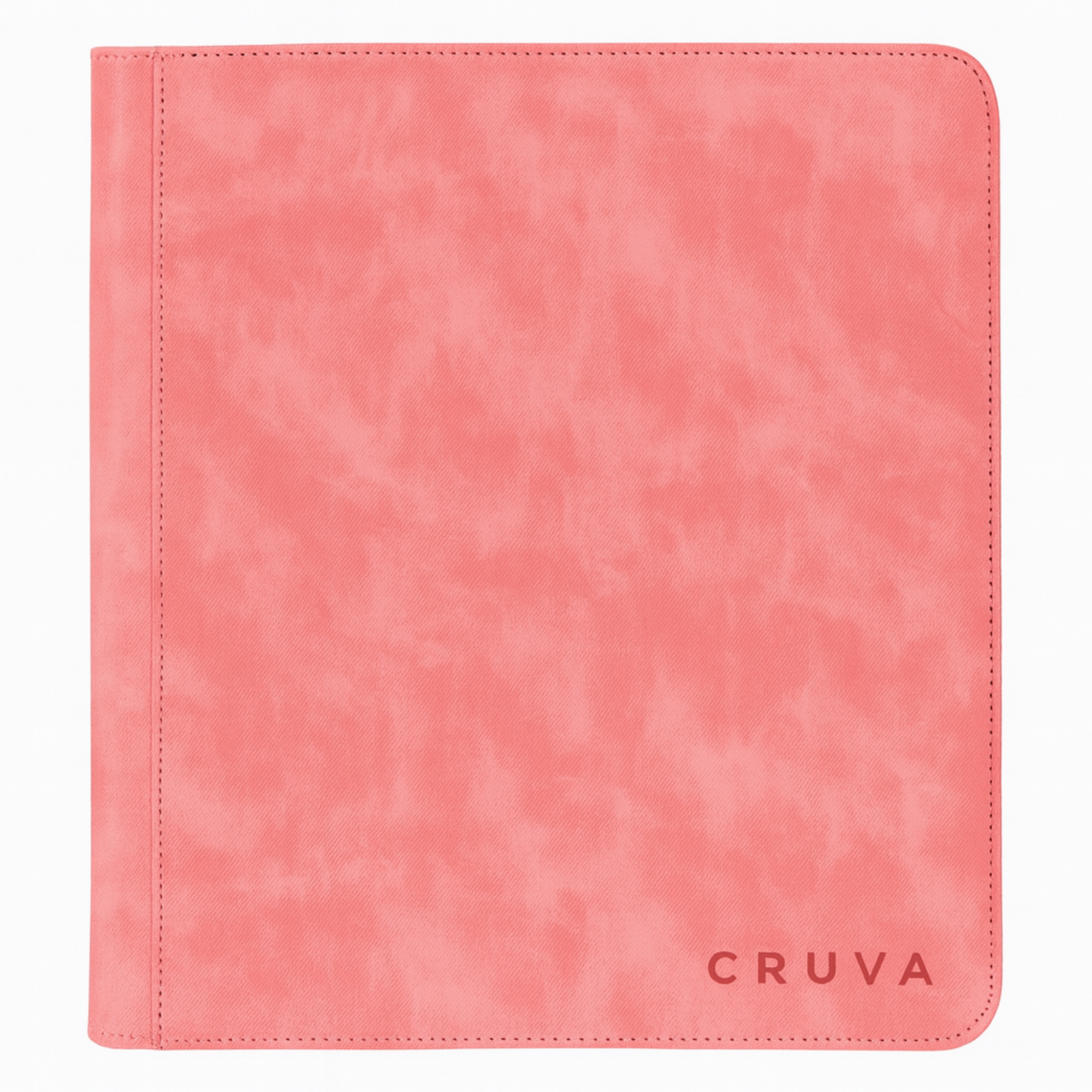 Cruva 4-Pocket Toploader Zip Binder – Roze