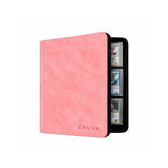 Cruva 9-Pocket Toploader Zip Binder - Roze
