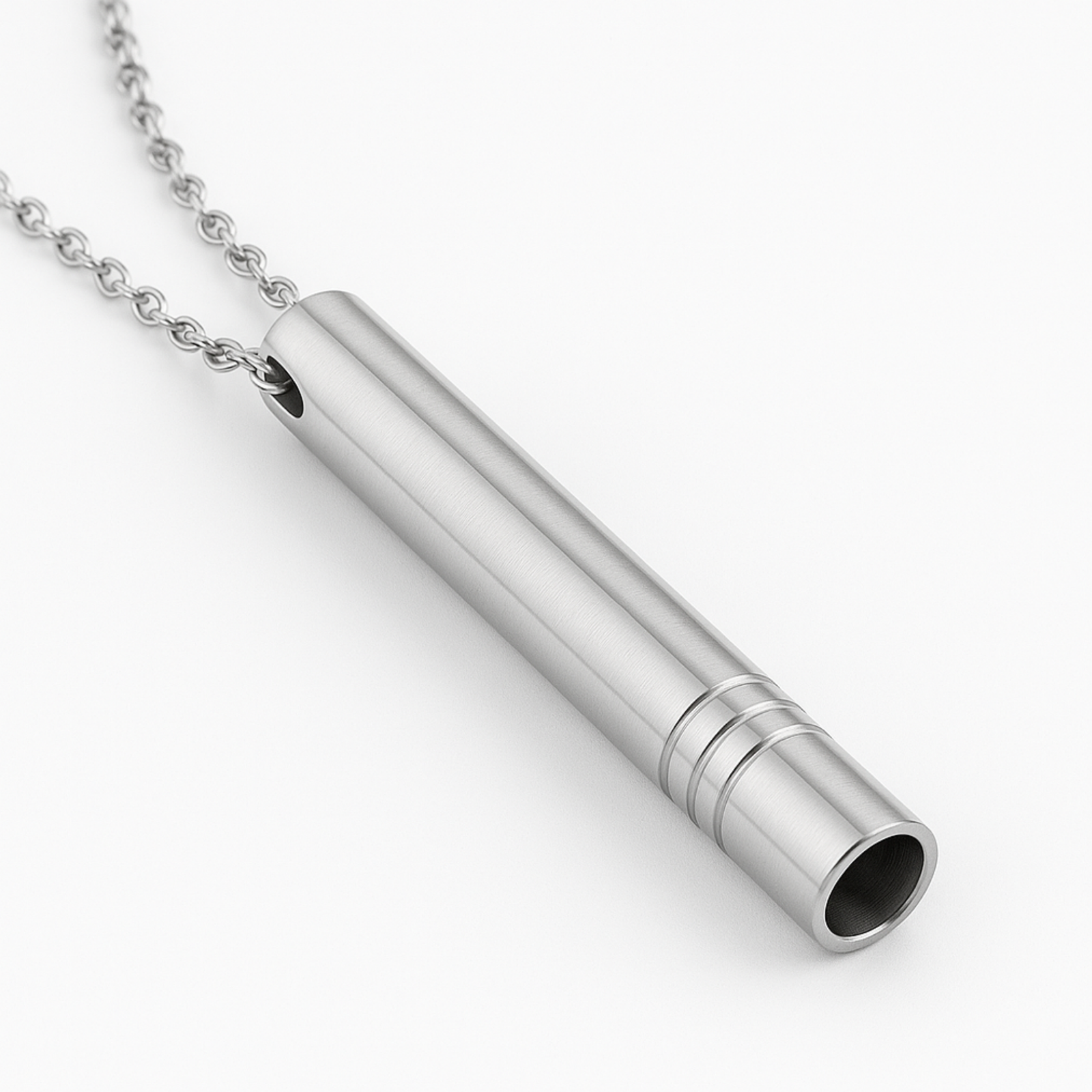 Cruva Ademhalingsketting Zilver