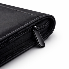 Cruva 9-Pocket Toploader Zip Binder - Zwart